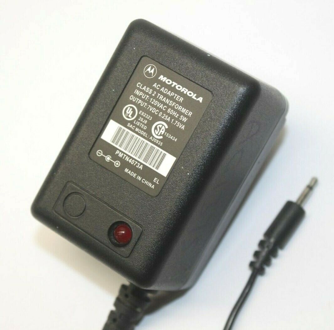 *Brand NEW* Motorola PMTN4073A 7VDC 0.25A AC DC ADAPTER POWER SUPPLY